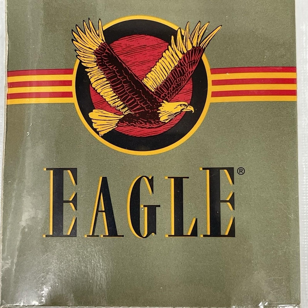 Vintage Eagle No. 2 Pencils Made In USA 10 Pack Sealed New Old Stock - Picture 3 of 5